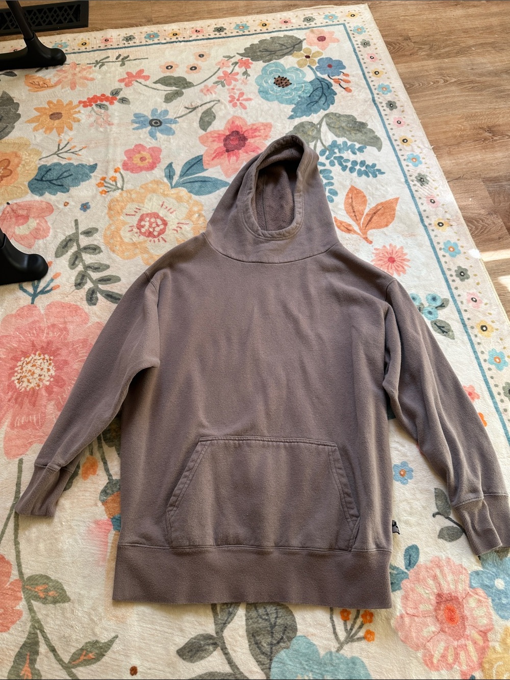 JoyLab Women's Turtleneck Hooded Pullover - Taupe